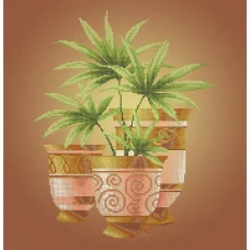 ЧВ-6016 Шефлера. Схема для вышивки бисером Бисерок