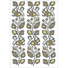 ФВМ-035 Орнамент. Водорастворимый флизелин. ТМ Княгиня Ольга