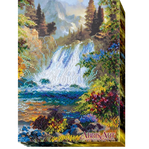 АВ-437 Водопад. Набор для вышивки бисером. Абрис Арт