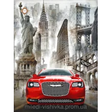 СЛ-3274 The Way to America. Схема для вышивки бисером ТМ Миледи