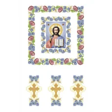 Х-002 Хоругвь. Схема для вышивки бисером ТМ Княгиня Ольга