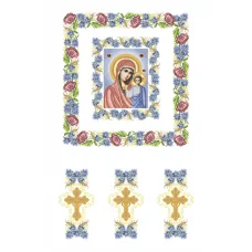 Х-001 Хоругвь. Схема для вышивки бисером ТМ Княгиня Ольга