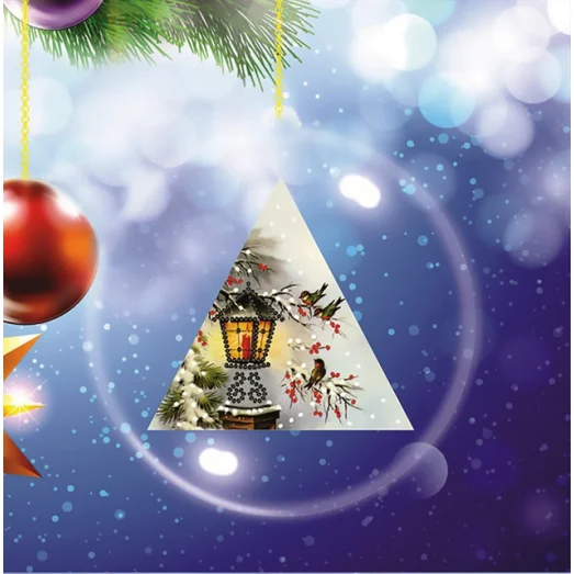 ЮВБ-003 Снегири. Заготовка новогодней игрушки ТМ Миледи