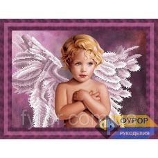 ФР-ЛБч3-050 Маленький ангел. Схема для вышивки бисером ТМ Фурор Рукоделия