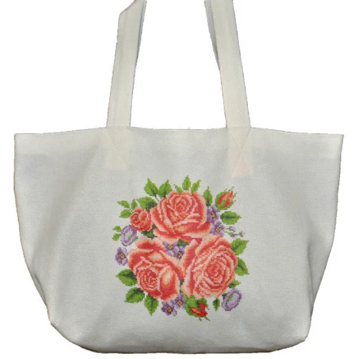 С-002 Сумка пошитая тканевая под вышивку. ТМ КО