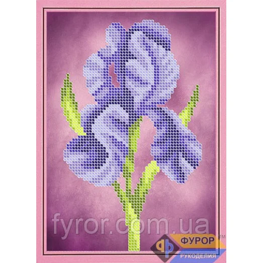 ФР-ДБч5-070 Ирис. Схема для вышивки бисером ТМ Фурор Рукоделия