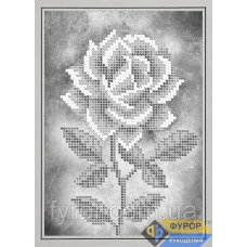 ФР-ДБч5-074 Прекрасная роза. Схема для вышивки бисером ТМ Фурор Рукоделия