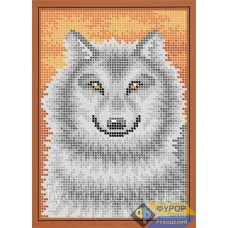 ФР-ДБп5-083 Серый волк. Схема для вышивки бисером ТМ Фурор Рукоделия