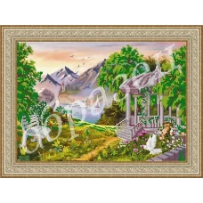 В-064 Беседка . Схема для вышивки бисером. ТМ Фея Вышивки