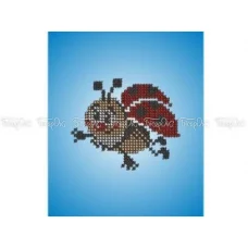 ЧВ-1114 Божья коровка. Схема для вышивки бисером Бисерок