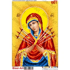 ВА-0661 (А3) БМ Семистрельная. Схема для вышивки бисером БисерАрт