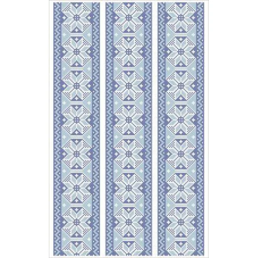 ФВЛ-030 Орнамент. Схема на водорастворимом флизелине. ТМ Княгиня Ольга