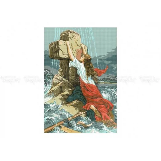 ЧВ-8026 Вера в Господа. Схема для вышивки бисером. Бисерок