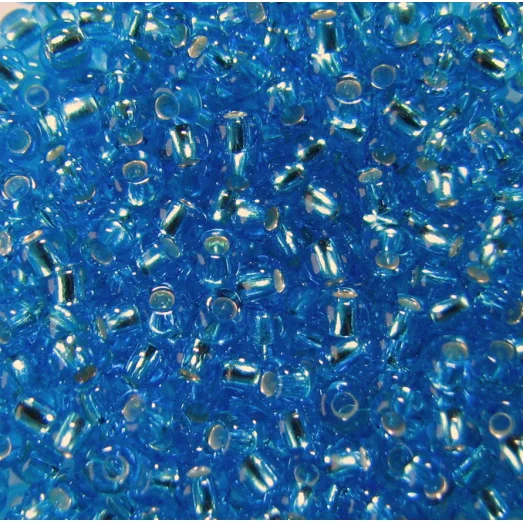 67030 / № 487,325 Голубой, серебряная серединка