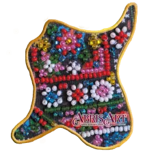 АМК-009 Магнит "Карта Украины" Ивано-Франковская область. ТМ Абрис Арт