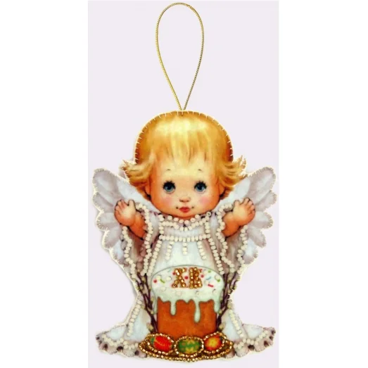 F-054 Пасхальный ангелочек. Набор с фетром Butterfly