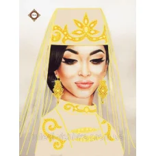 СЛ-3288 Сафия прекрасная. Схема для вышивки бисером ТМ Миледи