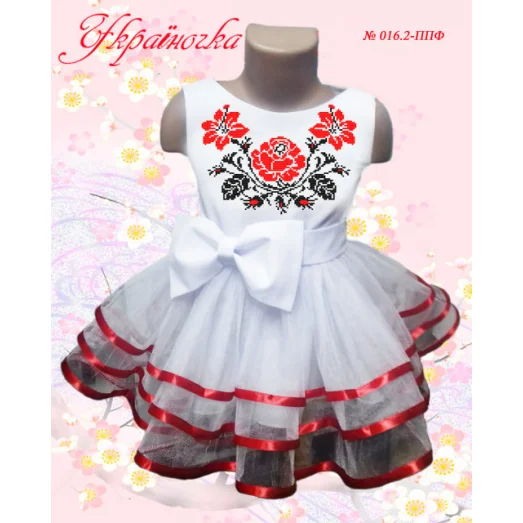 ППФ-016.2 УКРАИНОЧКА. Детское пошитое платье Фея