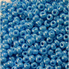 68050 Бисер темно-голубой, перламутровый