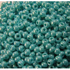 68130 Бисер бирюзовый, перламутровый