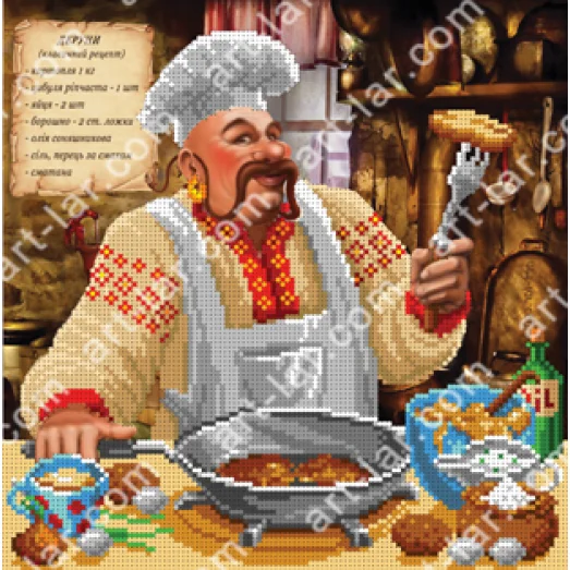 БИС-6817 Драники. Схема для вышивки бисером Арт Лар