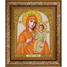 ИС-4015 Пресвятая Богородица Избавительница. Схема для вышивки бисером ТМ Славяночка