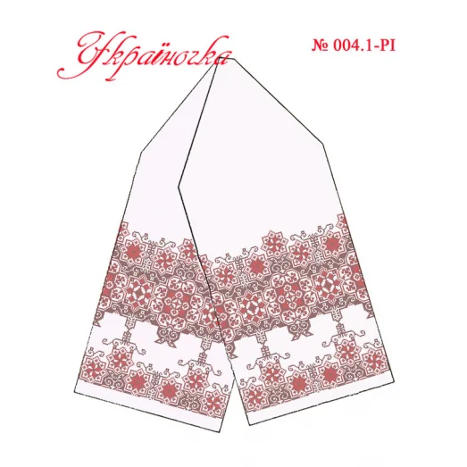 РИ-004.1 УКРАИНОЧКА. Рушник на икону для вышивки