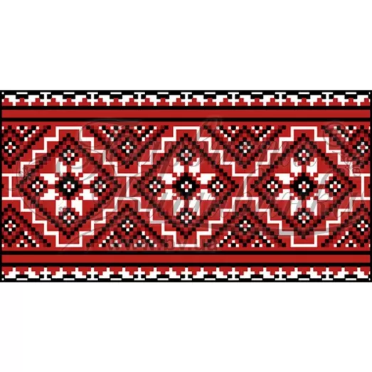 КЛ-068 Бисерная заготовка клатч белый. Барвыста Вышиванка