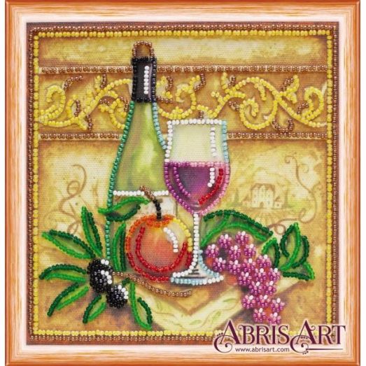 АМ-126 Вино и виноград. Набор для вышивки бисером Абрис Арт