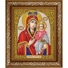 ИС-4022 Пресвятая Богородица Оршанская. Схема для вышивки бисером ТМ Славяночка