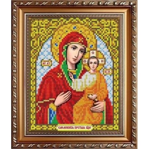 ИС-5014 Пресвятая Богородица Смоленская. Схема для вышивки бисером Славяночка