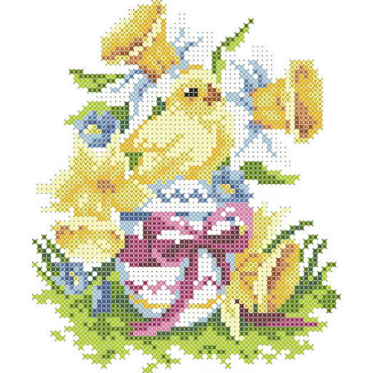 ХВДГ-24 Пасхальный рушник для вышивки. ТМ Княгиня Ольга