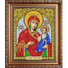ИС-5016 Пресвятая Богородица Иверская. Схема для вышивки бисером Славяночка