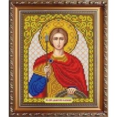 ИС-5020 Святой Великомученик Дмитрий Солунский. Схема для вышивки бисером Славяночка