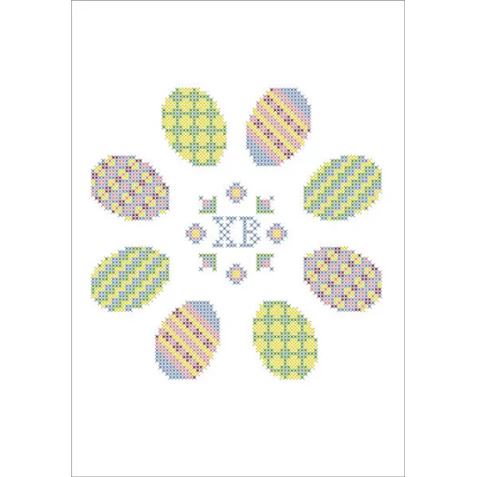 ФВС-122 Пасхальная. Водорастворимый флизилин для вышивки. ТМ Княгиня Ольга