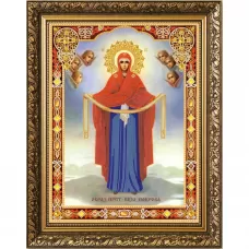 НИК-7107 Покрова. Схема для вышивки бисером ТМ Конек