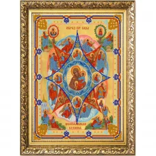 НИК-7112 Неопалимая купина. Схема для вышивки бисером ТМ Конек