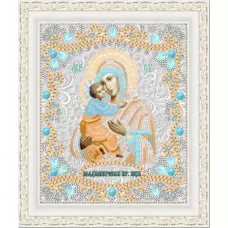 НИК-7124 Владимирская Пр. Бцы. Схема для вышивки бисером ТМ Конек