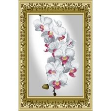 СКВ-150 Ветка орхидеи. Схема для вышивки бисером. Княгиня Ольга