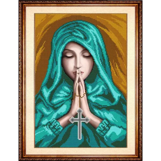 К-3105 Молитва. Схема для вышивки бисером Благовест