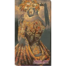 АВ-690 Золото ночи. Набор для вышивки бисером. Абрис Арт