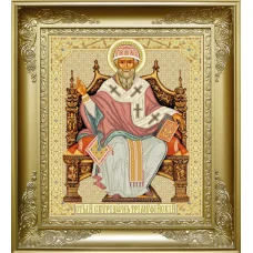 РПБ-004 Святитель Спиридон Тримифунтский. Схема для вышивки бисером ТМ Княгиня Ольга