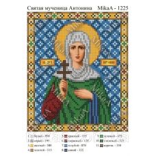 МИКА-1225 (А5) Святая мученица Антонина. Схема для вышивки бисером
