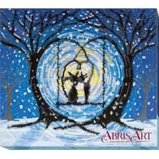 АВ-521 Ночное рандеву. Набор для вышивки бисером. Абрис Арт