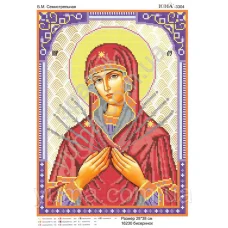 ЮМА-3304 Б.М.Семистрельная. Схема для вышивки бисером