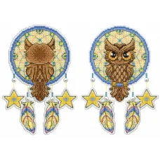 Р-273 Ловец снов. Сова. Набор для вышивки крестом МП Студия (закончился)