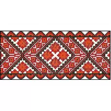КЛ-074 Бисерная заготовка клатч белый. Барвыста Вышиванка