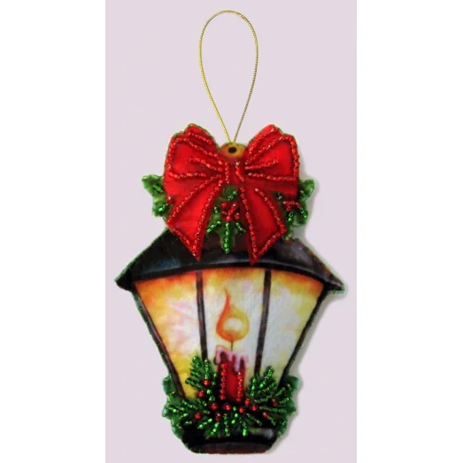 F-096 Набор с фетром Фонарик. Butterfly