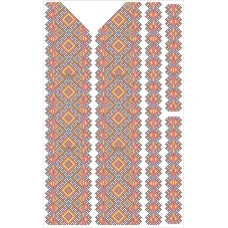 ФВЛ-075 Узор. Схема на водорастворимом флизелине. ТМ Княгиня Ольга 