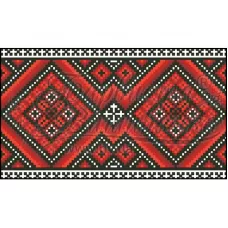 КЛ-075 Бисерная заготовка клатч белый. Барвыста Вышиванка